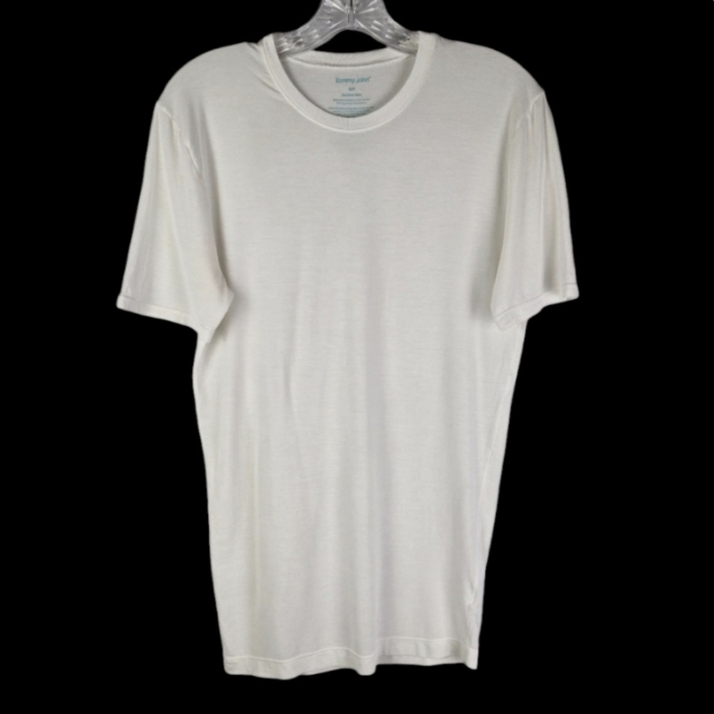 Tommy John White Short Sleeve Tee